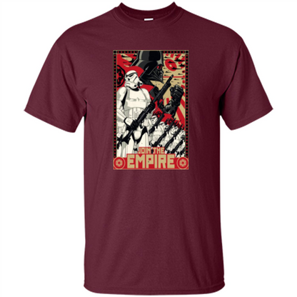 Movie Lovers T-shirt Empire Propaganda Maroon