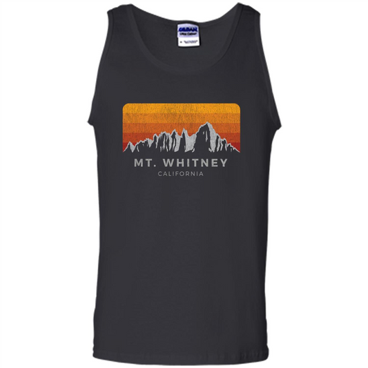Mt. Whitney California Sunrise T-shirt Black