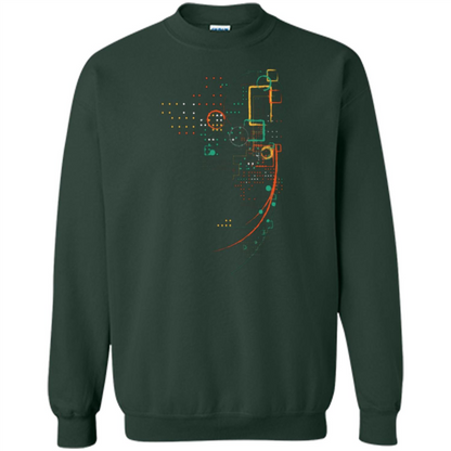 City Grid T-shirt Forest Green