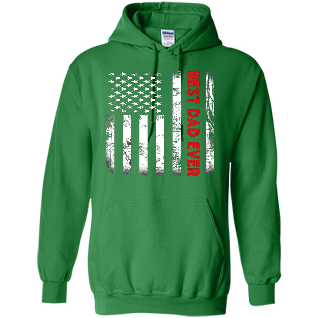Fathers Day T-shirt Best Dad Ever Irish Green