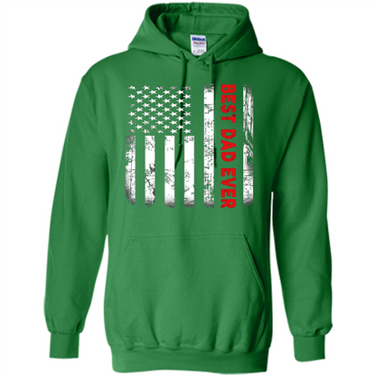 Fathers Day T-shirt Best Dad Ever Irish Green