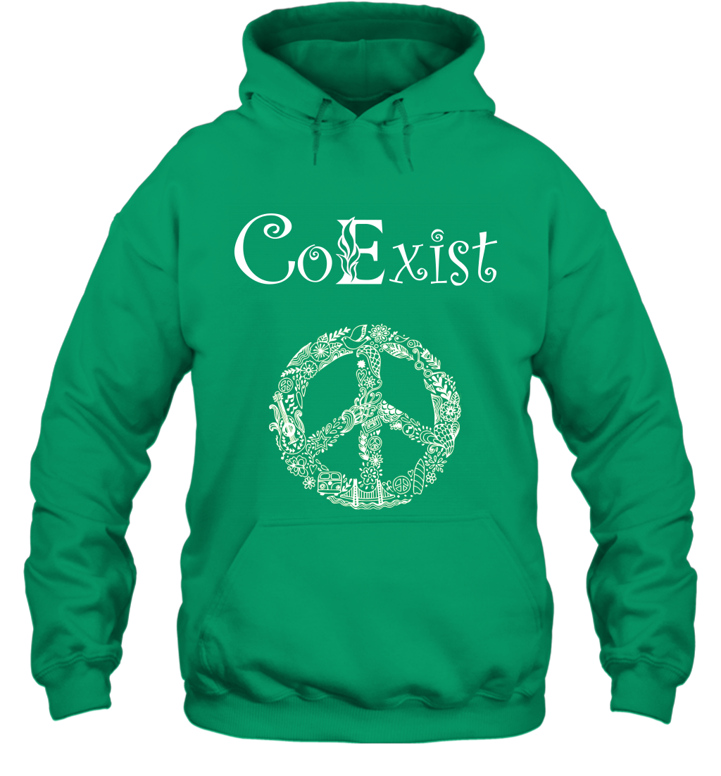 Co Exist Shirt Hoodie Hoodie Irish