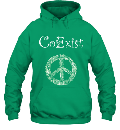 Co Exist Shirt Hoodie Hoodie Irish