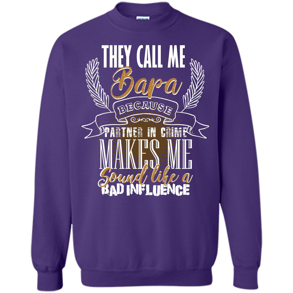 Funny Bapa T-shirt They Call Me Bapa Purple