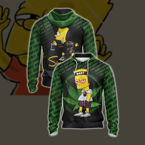 Bart The Simpsons Zip Up Hoodie