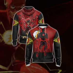 The Flash New Version Unisex Zip Up Hoodie