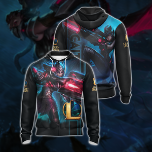 League of Legends - Caitlyn Champion Unisex 3D Hoodie