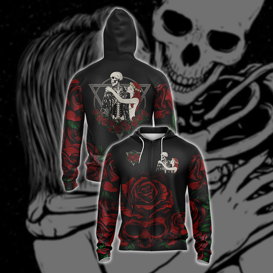 We Got That Love The Crazy Kind Husband x Wife Unisex Zip Up Hoodie 4XL