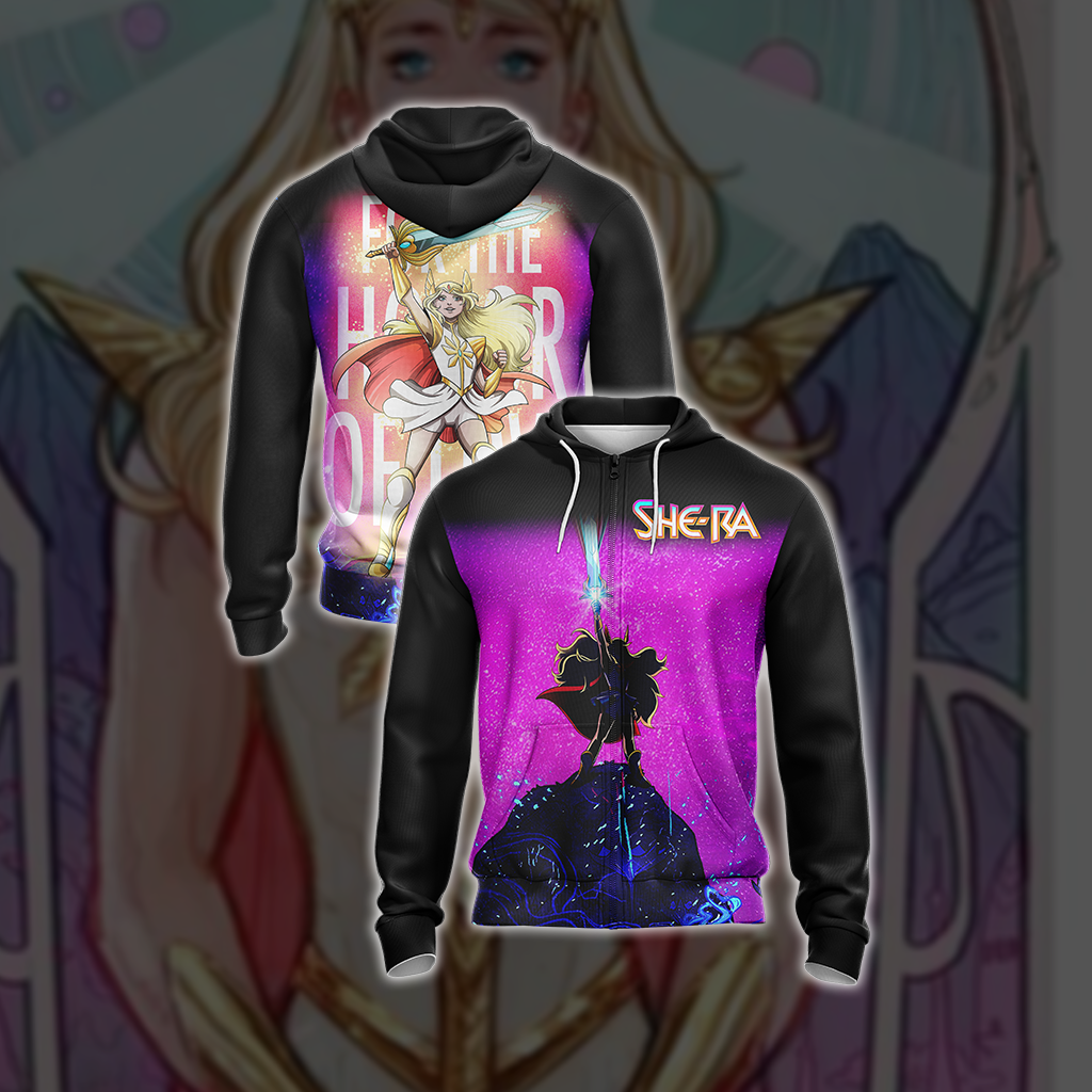 SheRa For The Honor Of Love Unisex Zip Up Hoodie