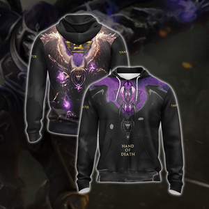 Smite (video game) - Hand Of Death Unisex Zip Up Hoodie