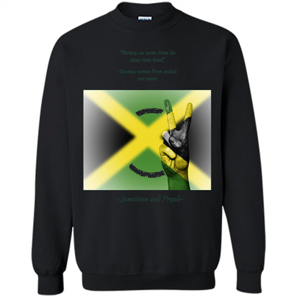 Jamaican Pride T-shirt Jamaican And Proud Black
