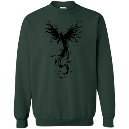 Black Phoenix T-shirt Forest Green